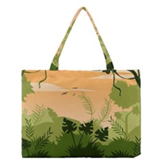 Forest Images Vector Medium Tote Bag by Mog4mog4