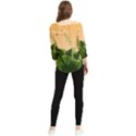 Forest Images Vector Chiffon Quarter Sleeve Blouse View2