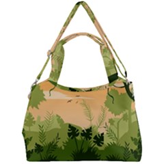 Forest Images Vector Double Compartment Shoulder Bag by Mog4mog4