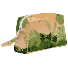 Forest Images Vector Wristlet Pouch Bag (large) by Mog4mog4