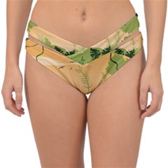 Forest Images Vector Double Strap Halter Bikini Bottoms by Mog4mog4