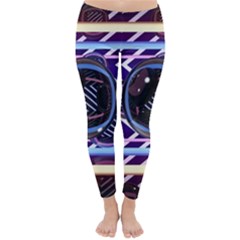 Abstract Sphere Room 3d Design Shape Circle Classic Winter Leggings