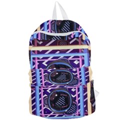 Abstract Sphere Room 3d Design Shape Circle Foldable Lightweight Backpack by Mog4mog4