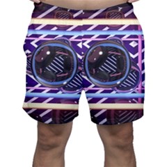 Abstract Sphere Room 3d Design Shape Circle Men s Shorts by Mog4mog4