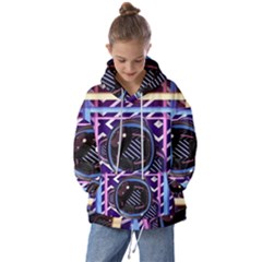 Abstract Sphere Room 3d Design Shape Circle Kids  Oversized Hoodie