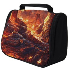 Nature Wallpaper Vulcanic Landscape Full Print Travel Pouch (big) by Mog4mog4