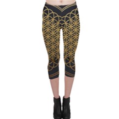 Horizon Sempiternal Bring Abstract Pattern Capri Leggings 