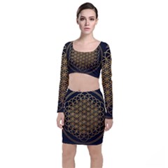 Horizon Sempiternal Bring Abstract Pattern Top And Skirt Sets by Bakwanart