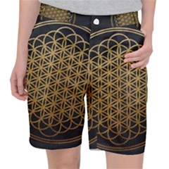 Horizon Sempiternal Bring Abstract Pattern Women s Pocket Shorts by Bakwanart