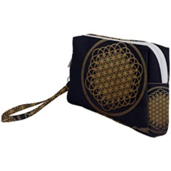 Horizon Sempiternal Bring Abstract Pattern Wristlet Pouch Bag (small) by Bakwanart