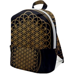 Horizon Sempiternal Bring Abstract Pattern Zip Up Backpack by Bakwanart