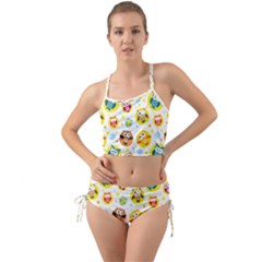 Owl Bird Cartoon Mini Tank Bikini Set