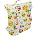 Owl Bird Cartoon Buckle Up Backpack View2