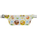 Owl Bird Cartoon Active Waist Bag View1