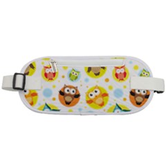 Owl Bird Cartoon Rounded Waist Pouch