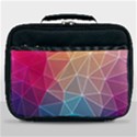 Multicolored Geometric Origami Idea Pattern Lunch Bag View1