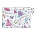 Princess Element Background Material Canvas Cosmetic Bag (XL) View2