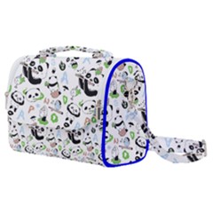 Giant Panda Bear Pattern Satchel Shoulder Bag by Bakwanart