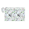 Giant Panda Bear Pattern Canvas Cosmetic Bag (Medium) View1