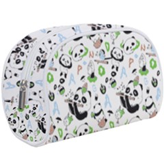 Giant Panda Bear Pattern Make Up Case (large) by Bakwanart