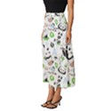 Giant Panda Bear Pattern Classic Midi Chiffon Skirt View2