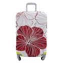 Red Hibiscus Flowers Art Luggage Cover (Small) View1