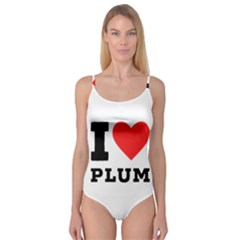 I Love Plum Camisole Leotard  by ilovewhateva