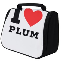 I Love Plum Full Print Travel Pouch (big) by ilovewhateva