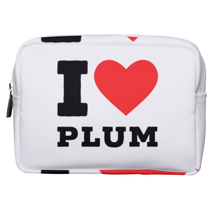 I love plum Make Up Pouch (Medium)