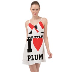 I Love Plum Summer Time Chiffon Dress by ilovewhateva