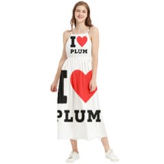 I Love Plum Boho Sleeveless Summer Dress by ilovewhateva