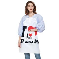 I Love Plum Pocket Apron by ilovewhateva