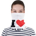 I love plum Face Seamless Bandana (Adult) View1