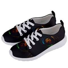 Orange Tiger Illustration Artwork Digital Art Women s Lightweight Sports Shoes by Bakwanart