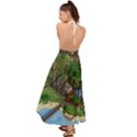 Green Village Miniature Technology Backless Maxi Beach Dress View2