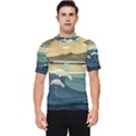 Sea Asia, Waves Japanese Art The Great Wave Off Kanagawa Men s Short Sleeve Rash Guard View1