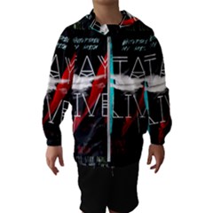 Stay Alive Kids  Hooded Windbreaker by Bakwanart