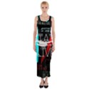 Stay Alive Fitted Maxi Dress View1