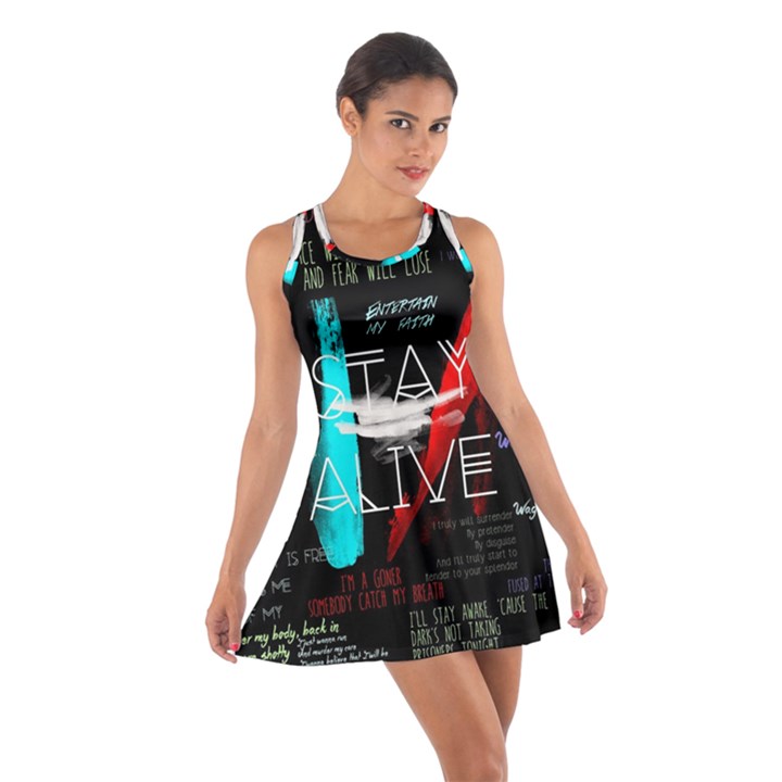 Stay Alive Cotton Racerback Dress