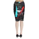 Stay Alive Midi Wrap Pencil Skirt View2