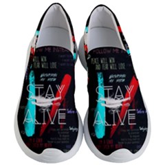 Stay Alive Women s Lightweight Slip Ons by Bakwanart