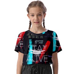 Stay Alive Kids  Basic Tee