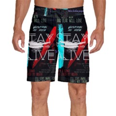 Stay Alive Men s Beach Shorts