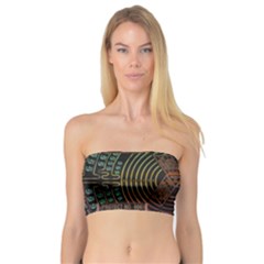 Black And Green Area Rug Neon Genesis Evangelion Computer Communication Bandeau Top by Bakwanart