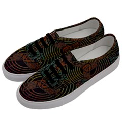 Black And Green Area Rug Neon Genesis Evangelion Computer Communication Men s Classic Low Top Sneakers by Bakwanart