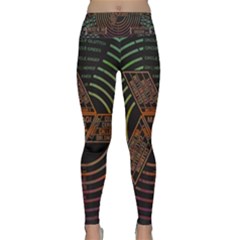 Black And Green Area Rug Neon Genesis Evangelion Computer Communication Lightweight Velour Classic Yoga Leggings by Bakwanart