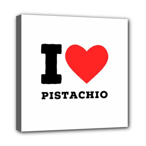 I Love Pistachio Mini Canvas 8  X 8  (stretched) by ilovewhateva