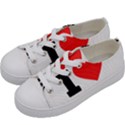 I love pistachio Kids  Low Top Canvas Sneakers View2