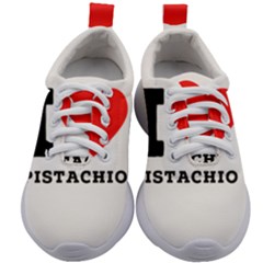 I Love Pistachio Kids Athletic Shoes by ilovewhateva