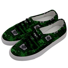 Technology Computer Chip Electronics Industry Circuit Board Men s Classic Low Top Sneakers by Bakwanart